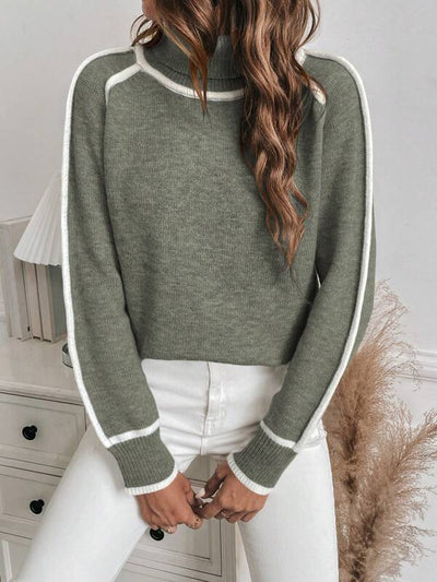 Avalon - Olive Jumper