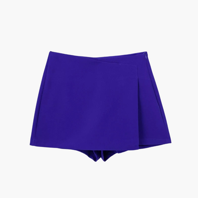 Rosie | High-Waisted Skort with Pleated Design