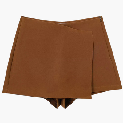 Rosie | High-Waisted Skort with Pleated Design