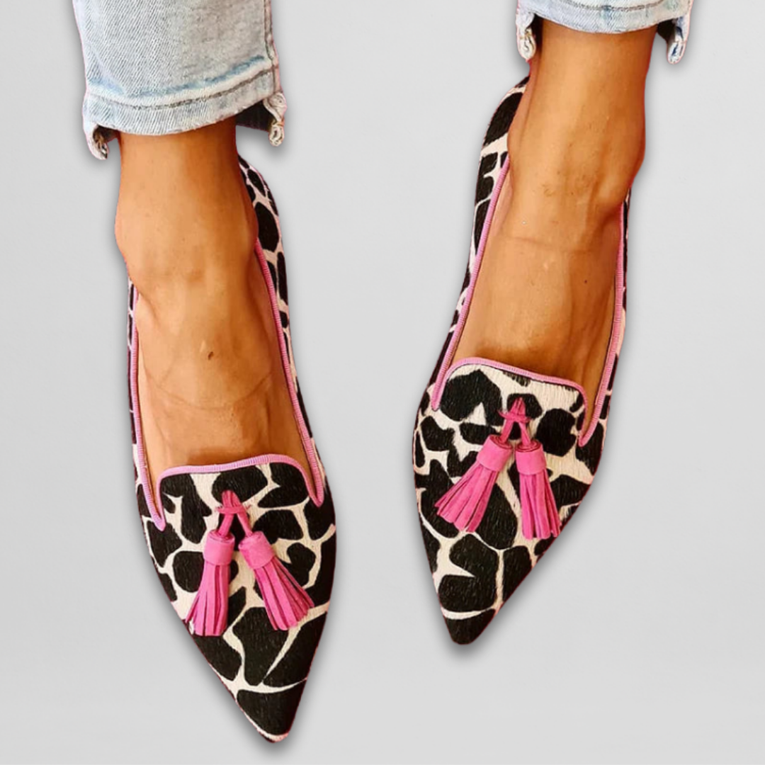 Sabine | Pom Pom Loafers