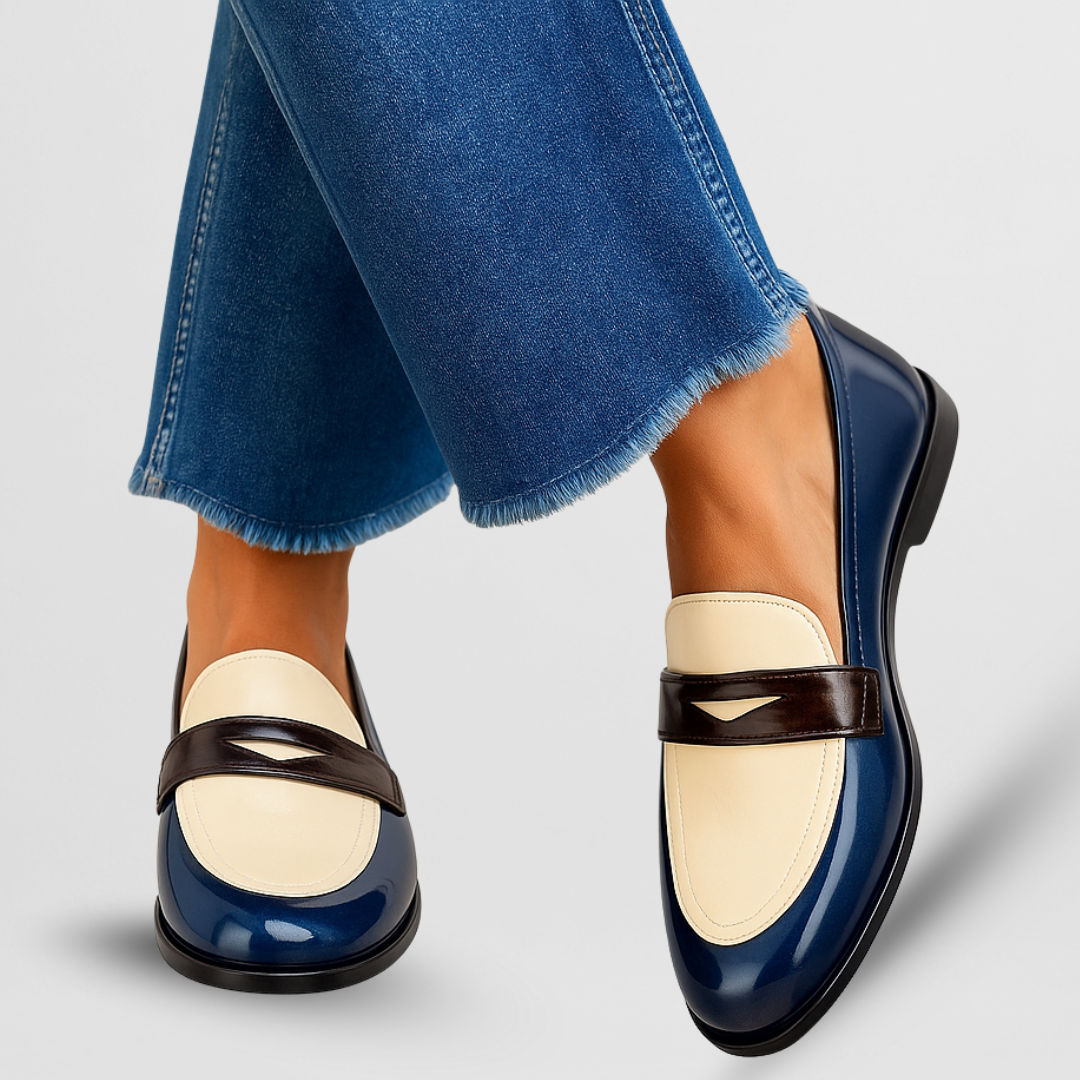 Noémie | Bicolour Loafers