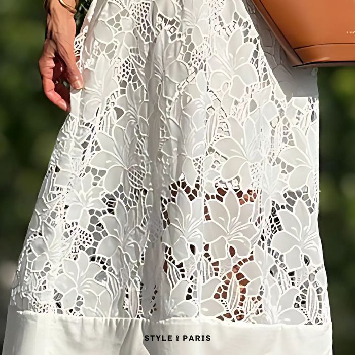 Juliette |  Elegant white lace Dress