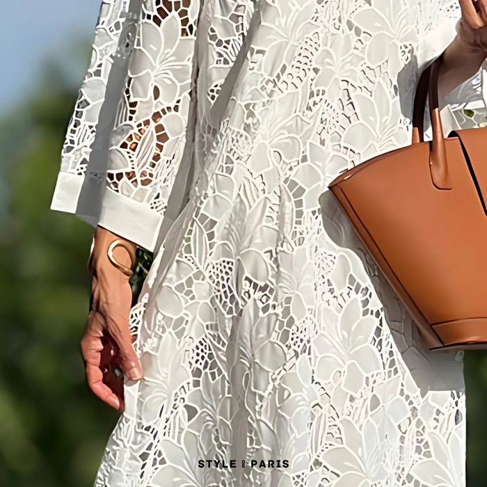 Juliette |  Elegant white lace Dress