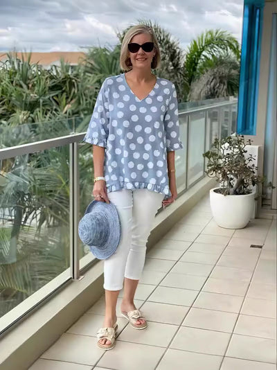 Jolene | Printed Relaxed Blouse