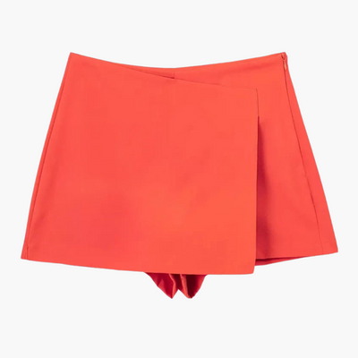 Rosie | High-Waisted Skort with Pleated Design