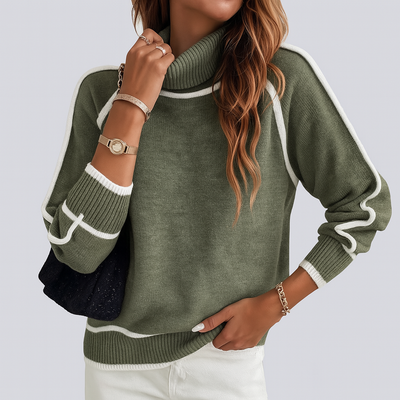 Avalon - Olive Jumper