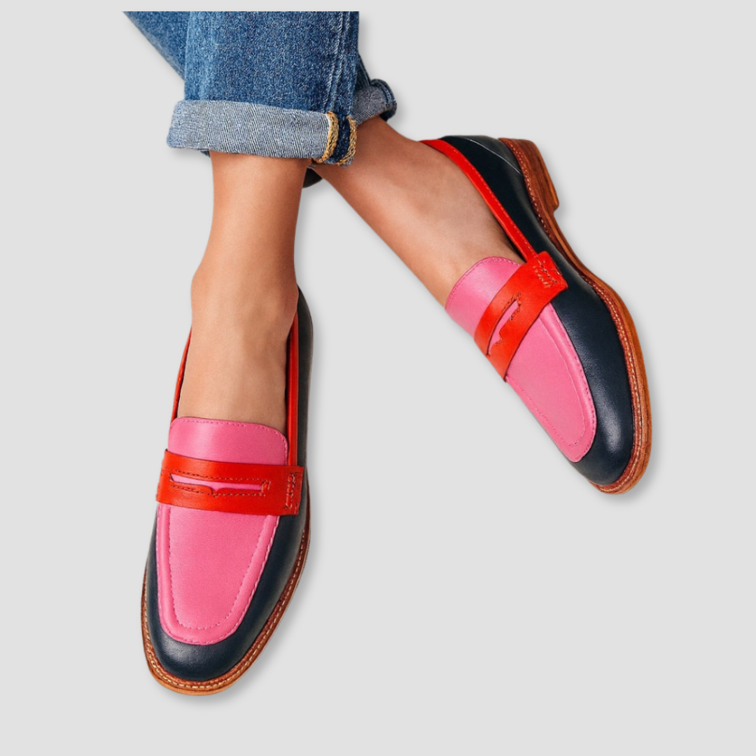 Édith | Colourblock Loafers
