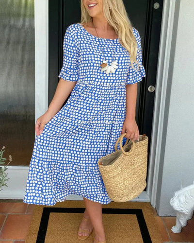 Felicity | Relaxed Tiered Midi Dress