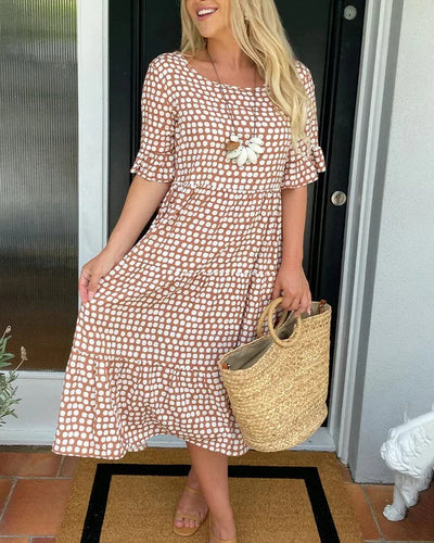 Felicity | Relaxed Tiered Midi Dress