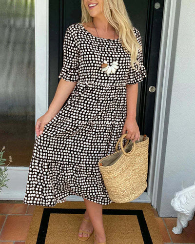 Felicity | Relaxed Tiered Midi Dress