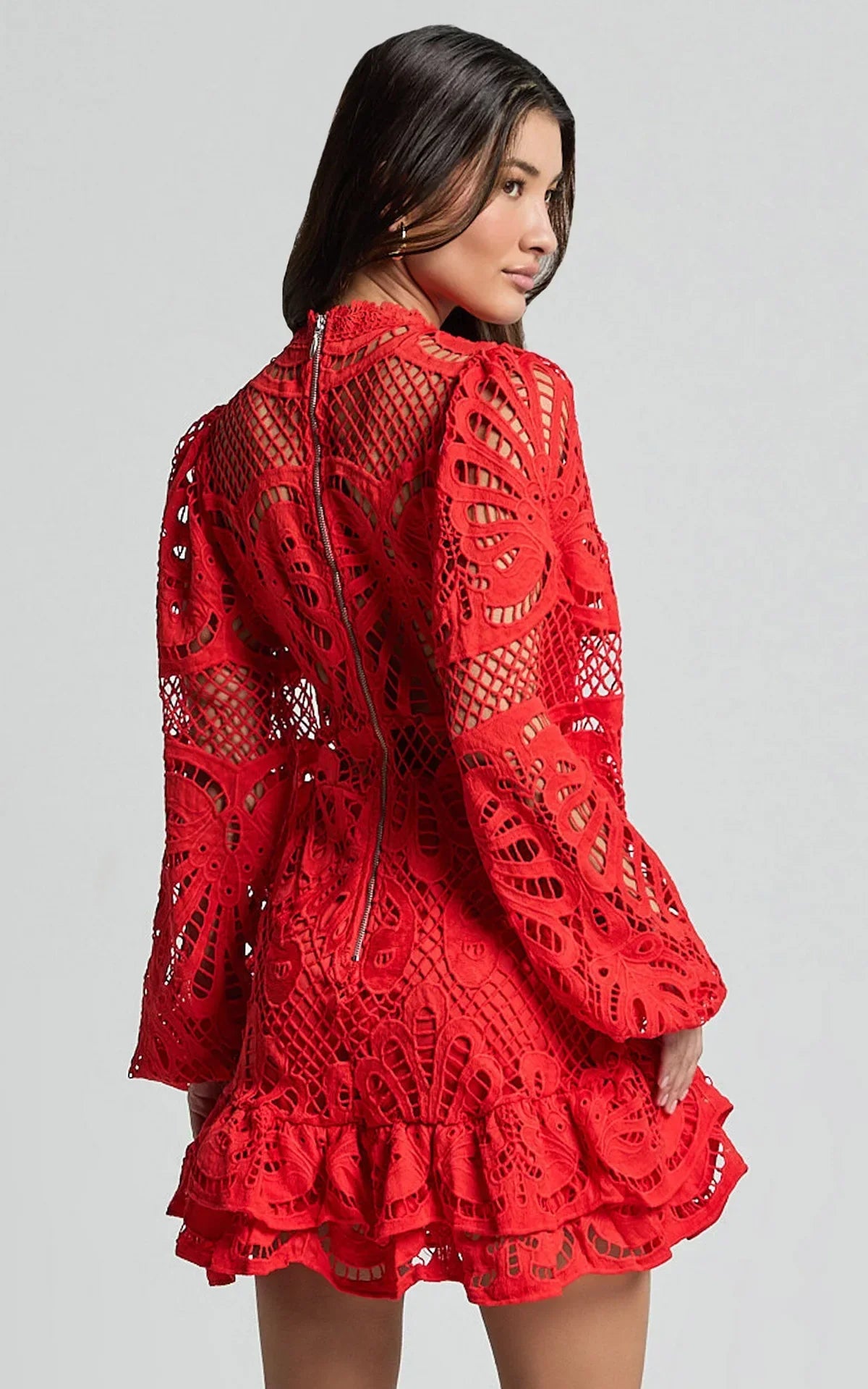 Vincy-Heaven Hue Mini Dress