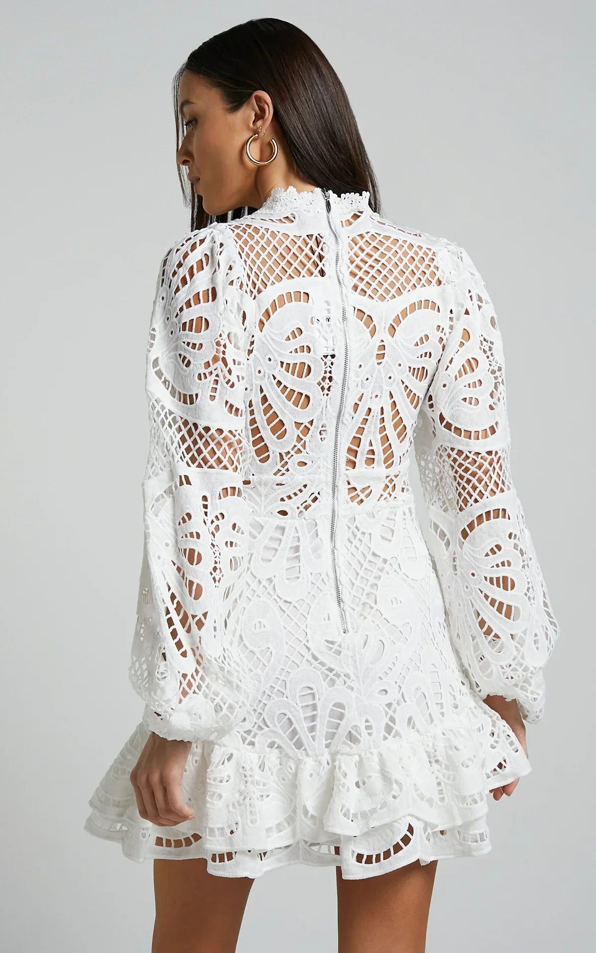 Vincy-Heaven Hue Mini Dress