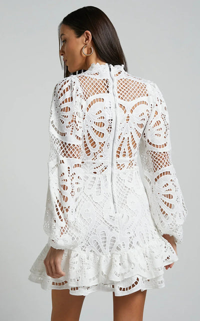 Vincy-Heaven Hue Mini Dress