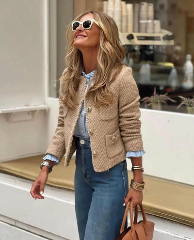 Estelle™ – Chic Textured Outerwear