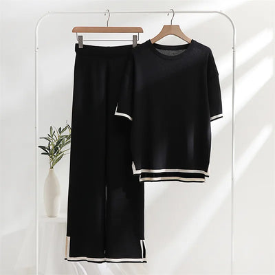 Annette | Elegant Knitted 2-Piece Set