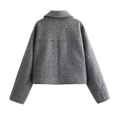 Sylvie Tweed™ – Tailored Zip Jacket for Women