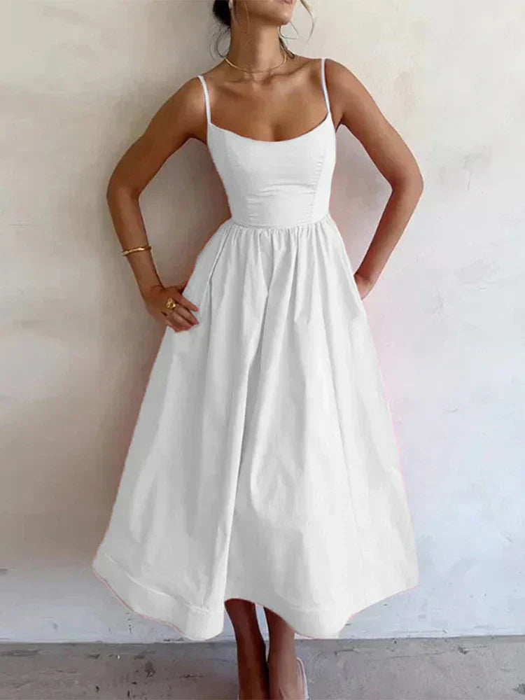 Elise | Flattering Waist-Fitted Flare Dress