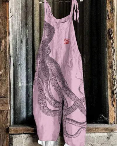 Marini™ | Wide Jumpsuit with Octopus Print