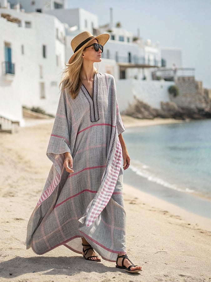 Women's Summer Linen Long Skirt