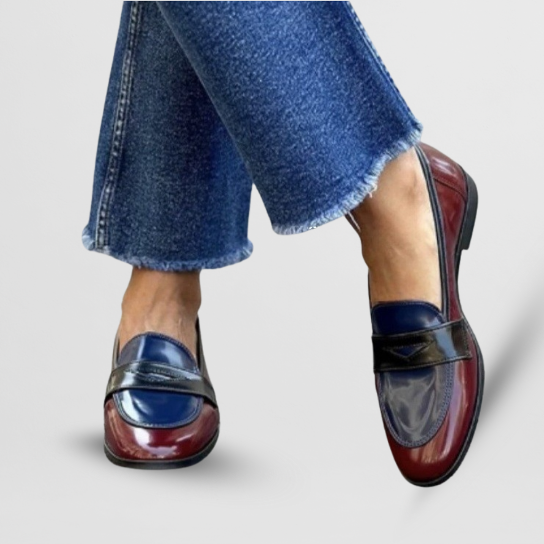 Noémie | Bicolour Loafers