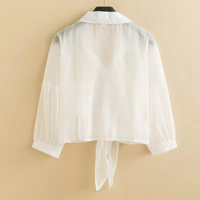 CLARA LINEN BLOUSE