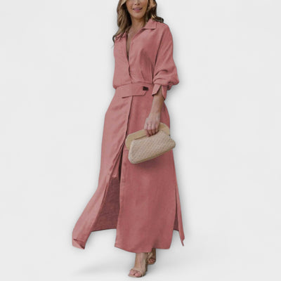 Nancy | Maxi Dress with V-Neck