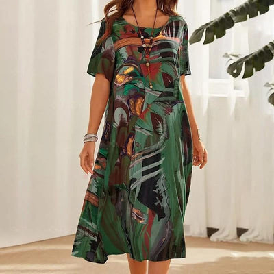Amara | luxurious mulberry silk breeze dress