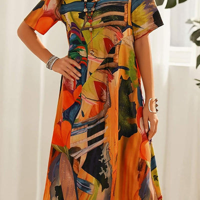 Amara | luxurious mulberry silk breeze dress